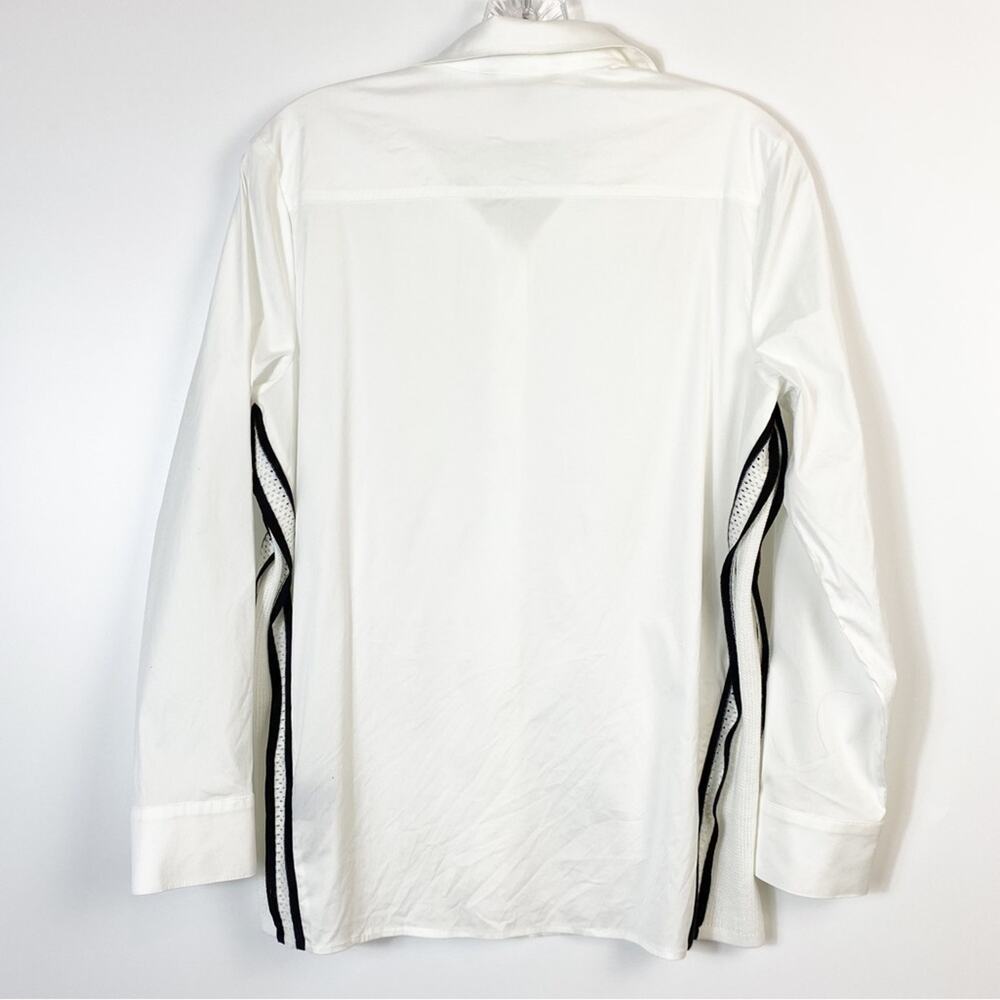 MISOOK WOMENS BUTTON FRONT LONG SLEEVE BLOUSE SIZE XS - Picture 8 of 11